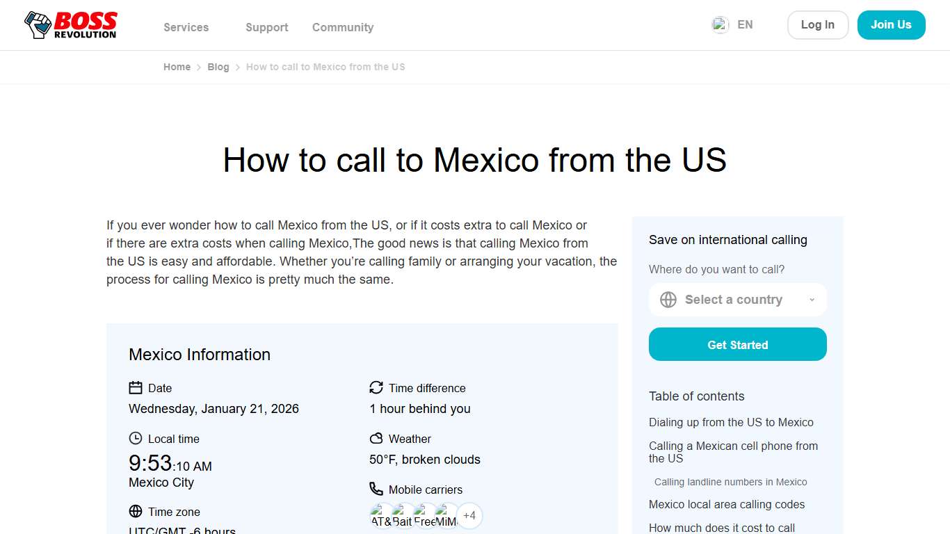 How to call Mexico from the US: Complete guide